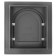 Дверца топочная герметичная "Очаг-2" ДТГ-11 "Варвара" черная глухая 250х290х30мм , Рубцовский литейный комплекс ЛДВ (Литком)