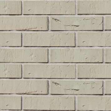 Кирпич Уэльс Эдельграу полнотелый ручная формовка серый радиусный 1НФ R60 250х120х65мм, Konigstein