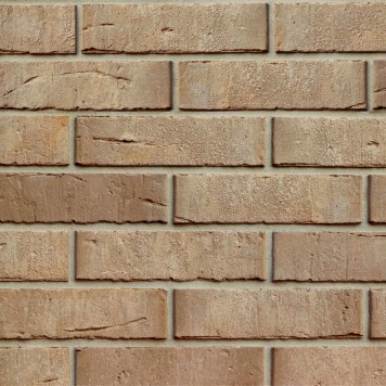Кирпич Уэльс Грау полнотелый ручная формовка серая 1НФ 250х120х65мм, Konigstein