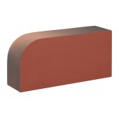 Кирпич Аренберг полнотелый ручная формовка красно-коричневый 1НФ R60 радиальный 250x120x65мм